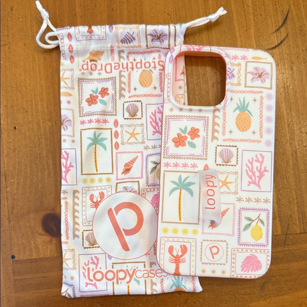 Seaside Stamps Loopy Case 16 Pro Max